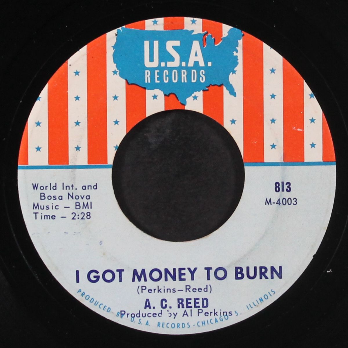 i'd rather fight than switch / i got money to burn by A.C. REED