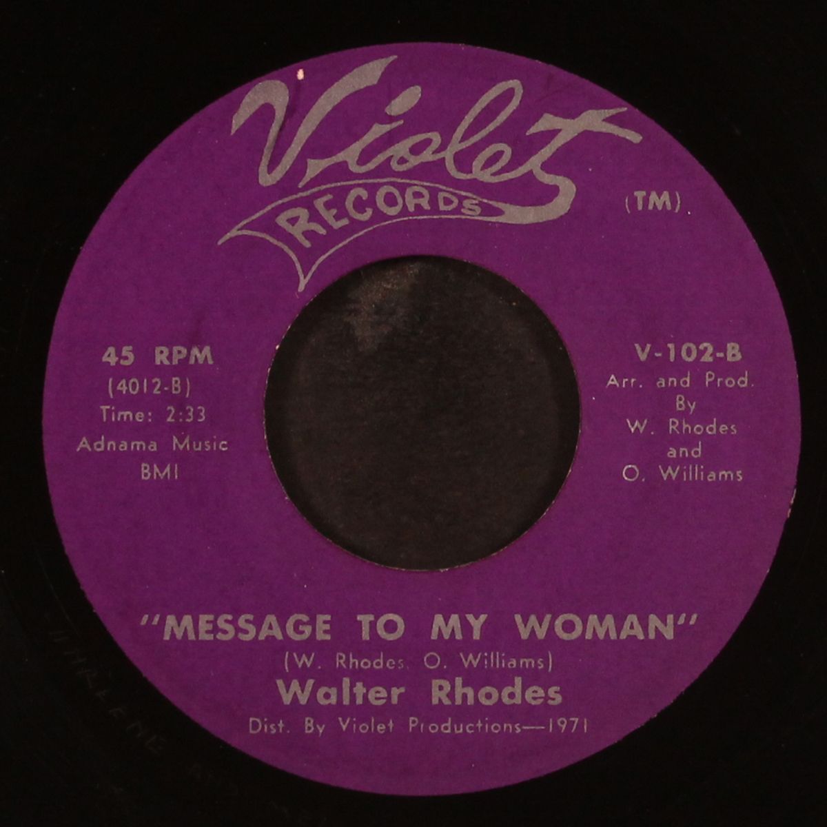it's not what you do / message to my woman by WALTER RHODES