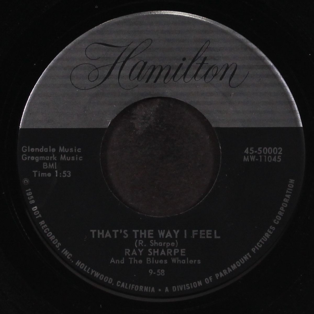 oh my baby's gone / that's the way i feel by RAY SHARPE