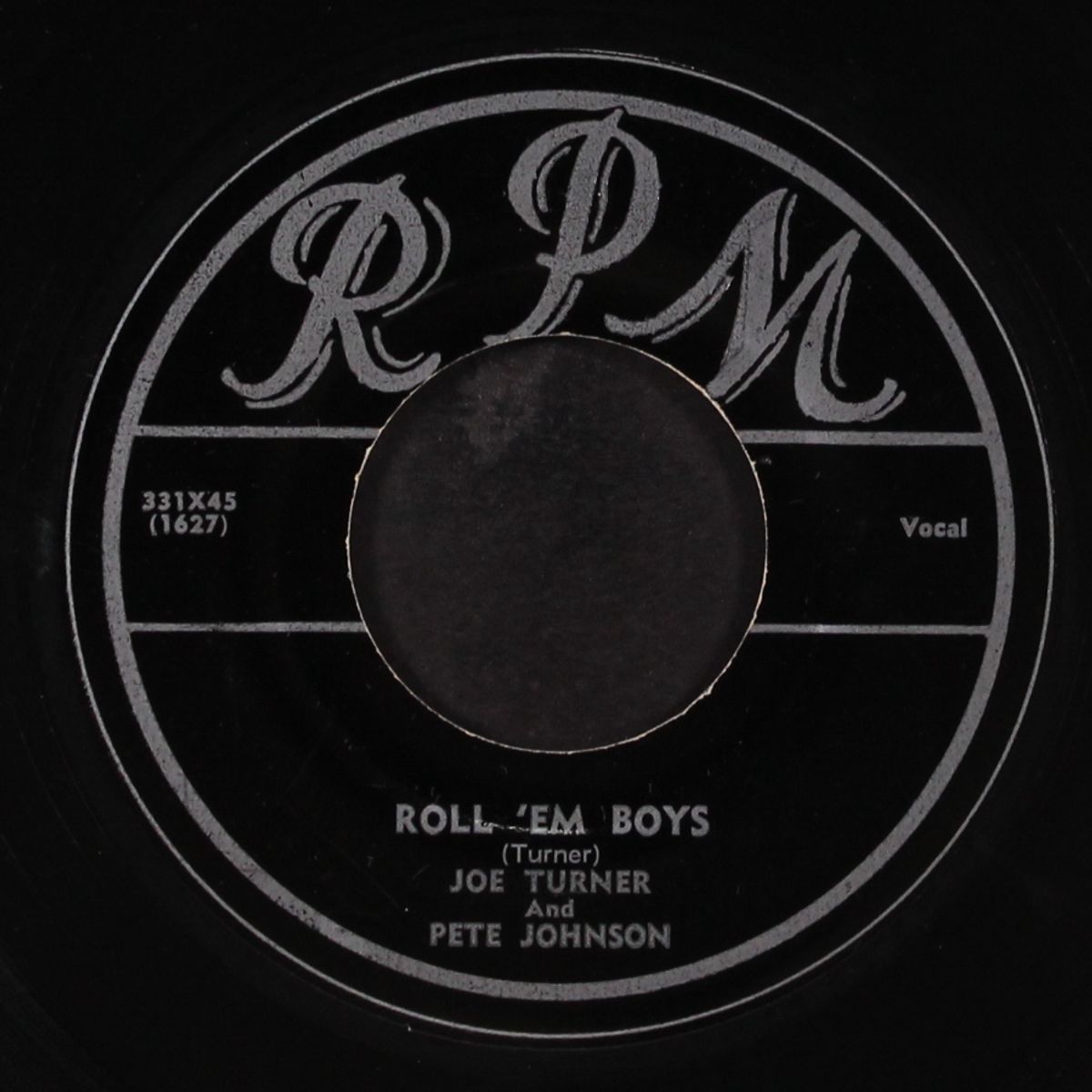 roll 'em boys / kansas city blues by JOE TURNER
