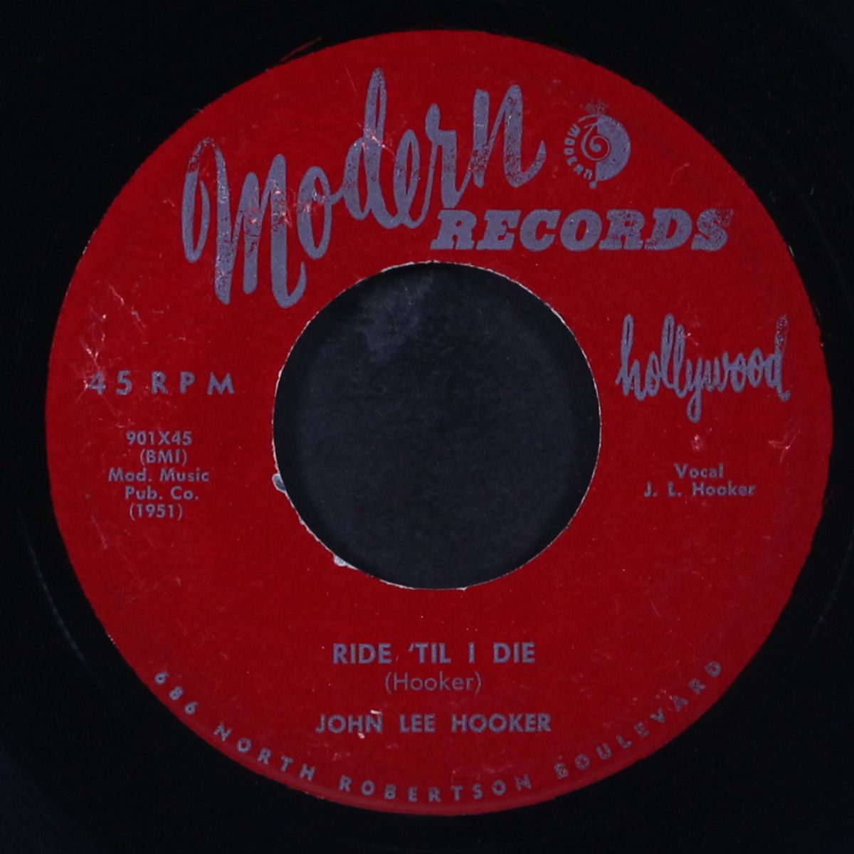 ride 'til i die / it's stormin' and rainin' by JOHN LEE HOOKER