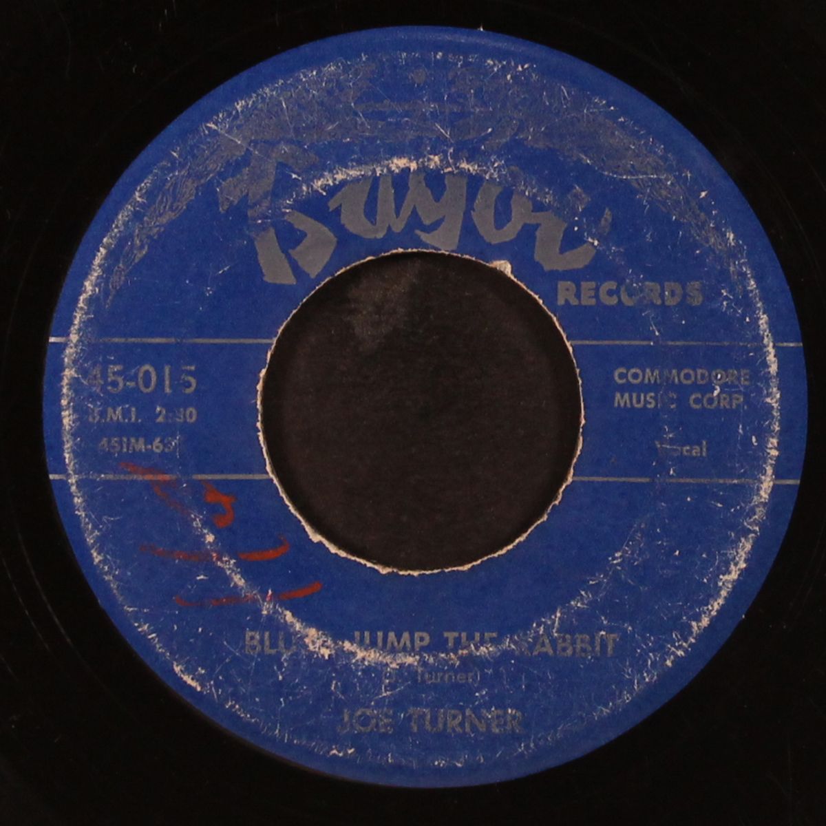 blues jumped the rabbit / the sun is shining by JOE TURNER
