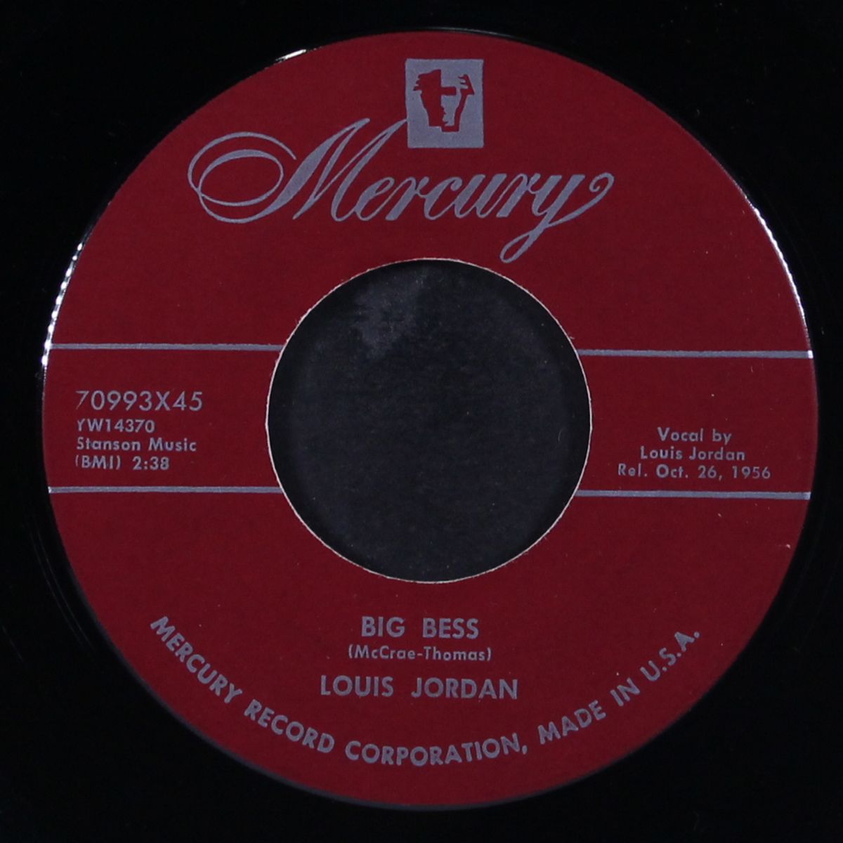 big bess / cat scratchin' by LOUIS JORDAN