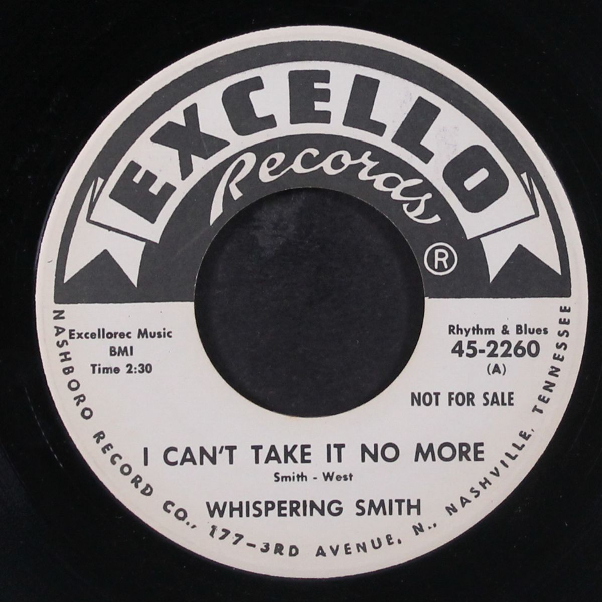 i can't take it no more / baby you're mine by WHISPERING SMITH
