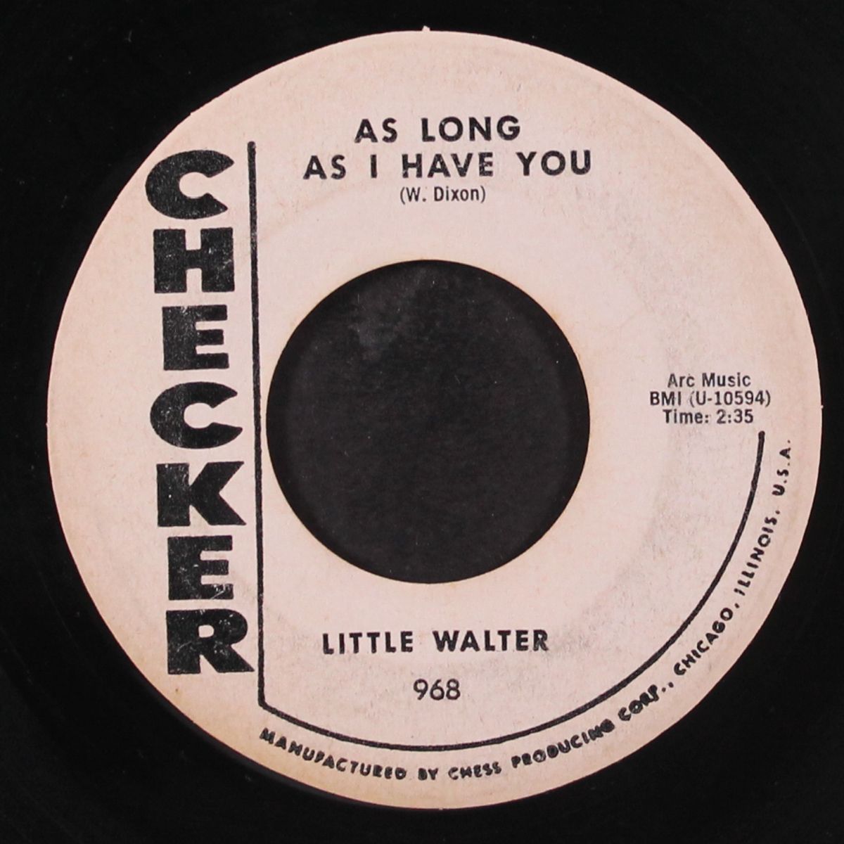 i don't play / as long as i have you by LITTLE WALTER