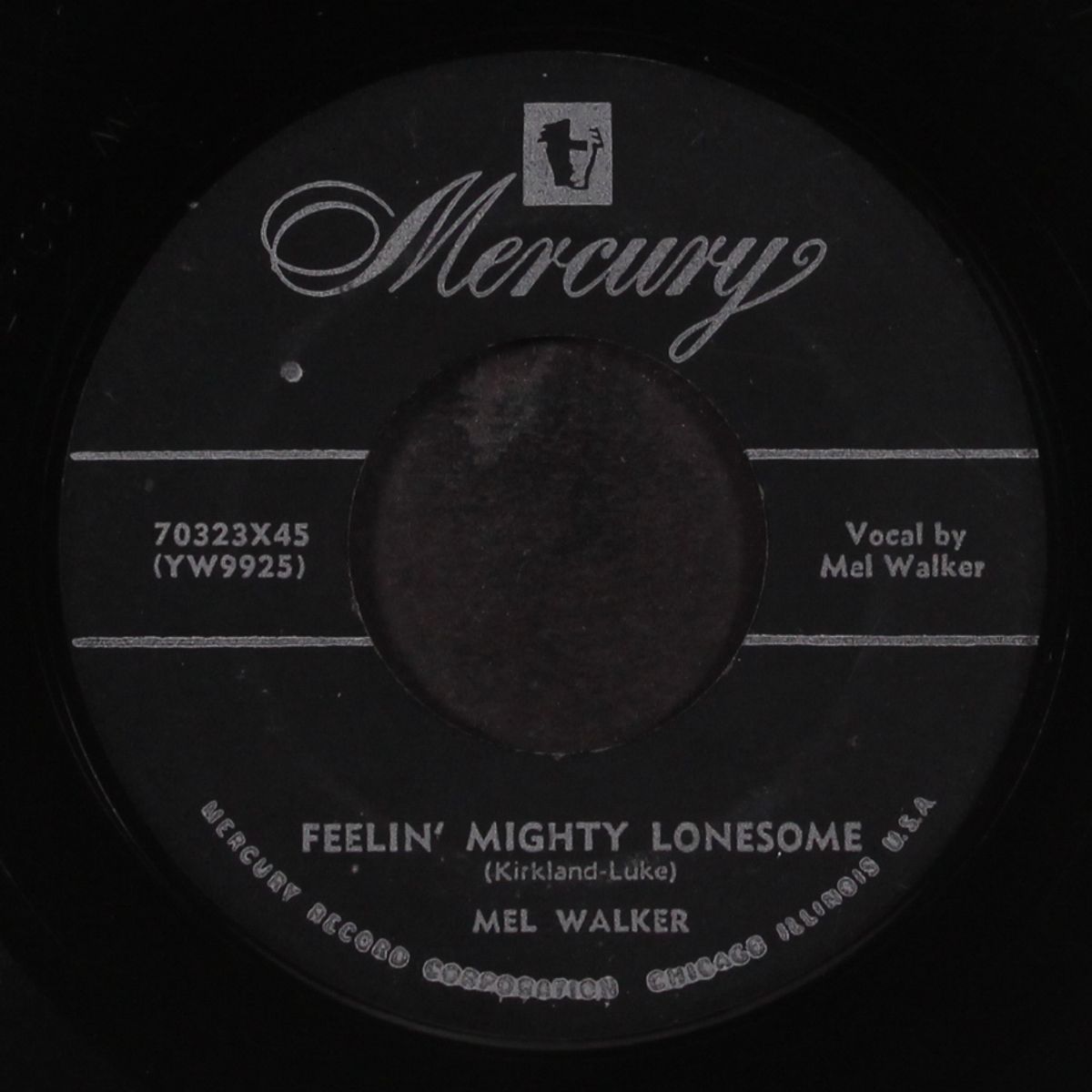 you passed by / feelin' mighty lonesome by MEL WALKER