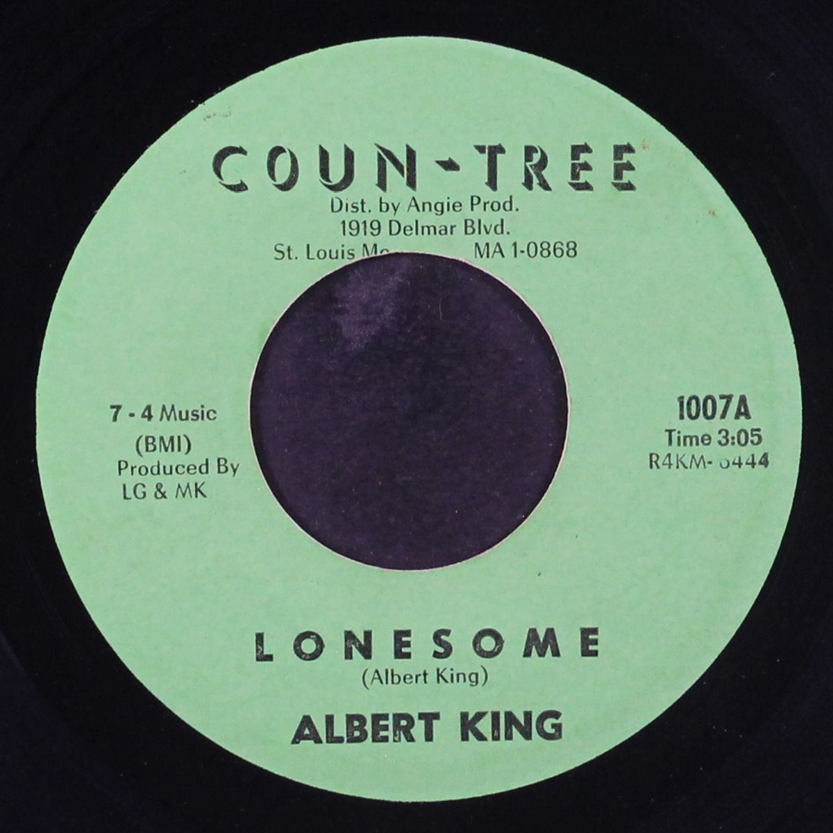 lonesome / you threw your love on me too strong by ALBERT KING