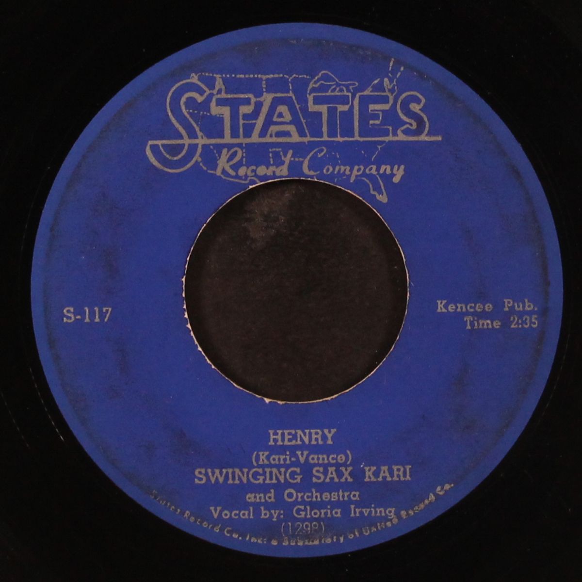 henry / you let my love grow cold by SWINGING SAX KARI