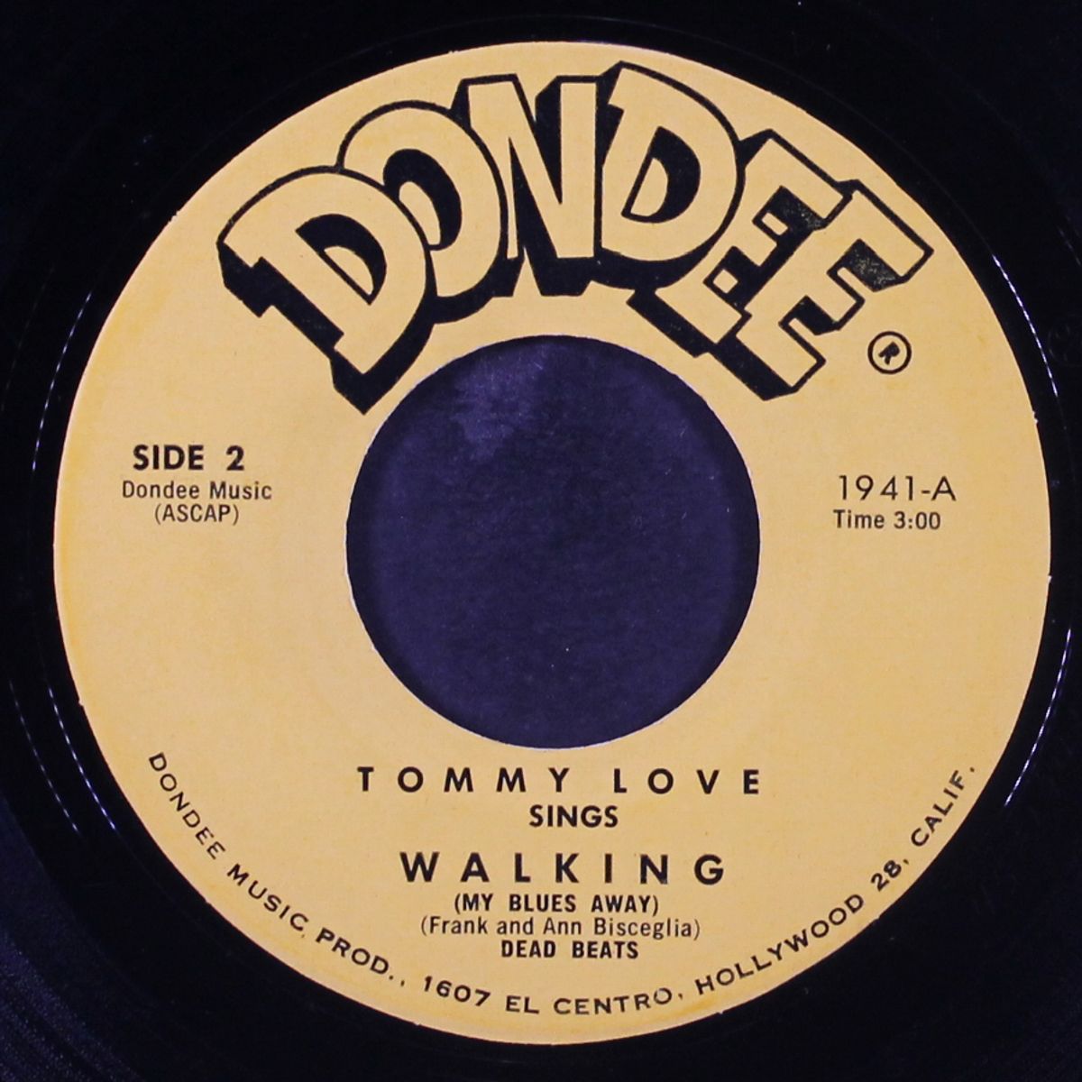 big black blotch / walking by TOMMY LOVE