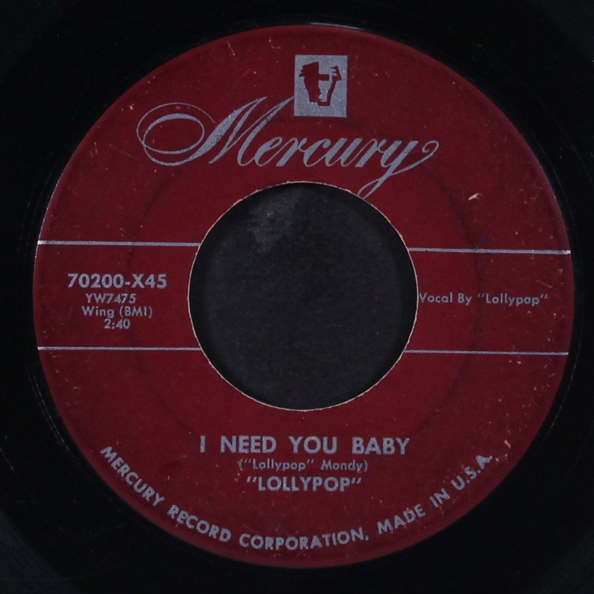 i need you baby / you done me wrong by LOLLYPOP
