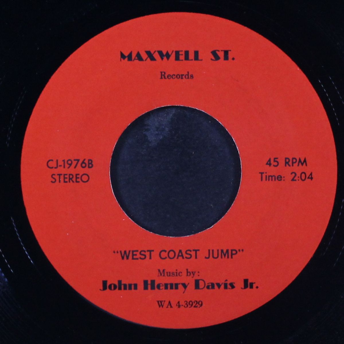 west coast blues by JOHN HENRY DAVIS, JR