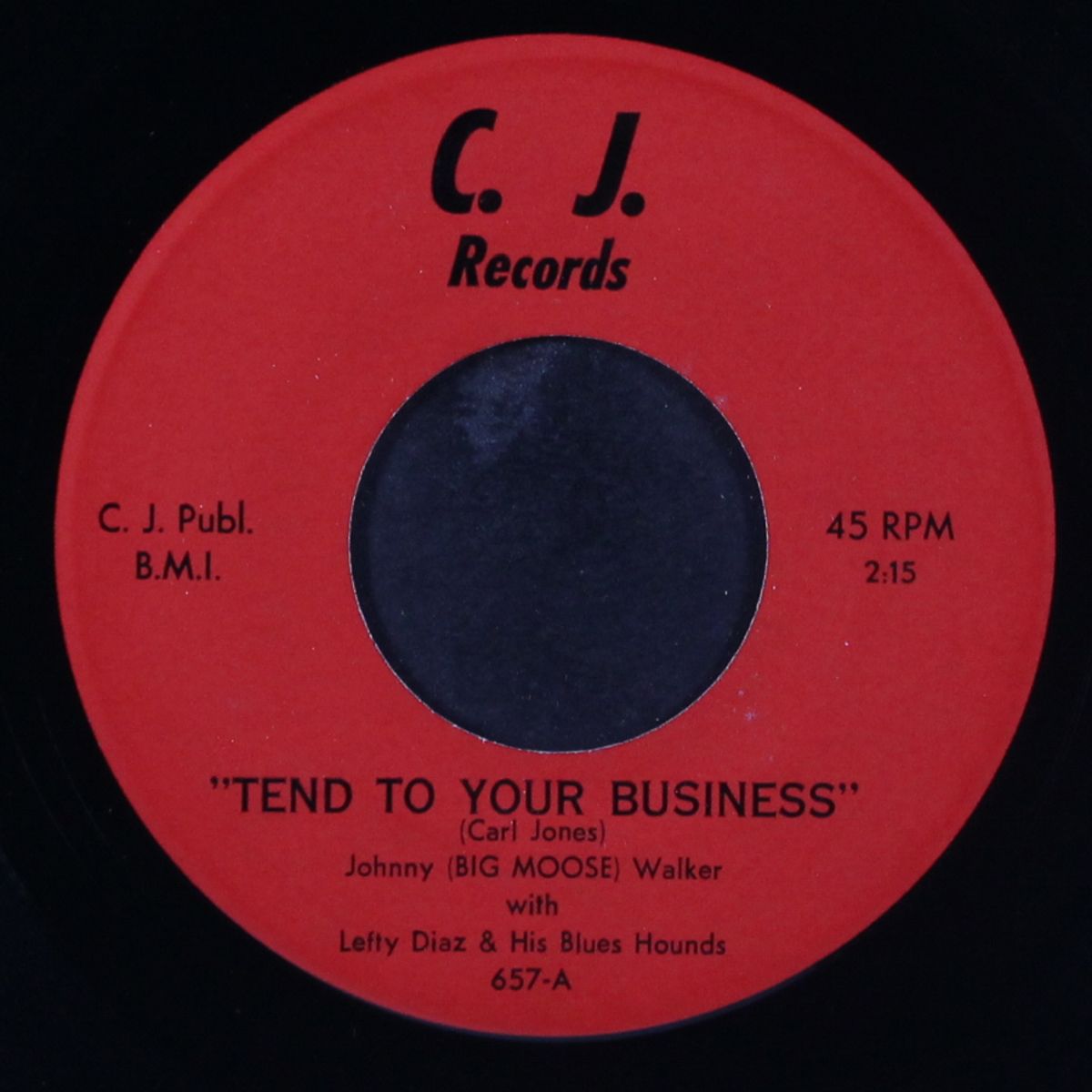 tend to your business / things i use to do by BIG MOOSE WALKER