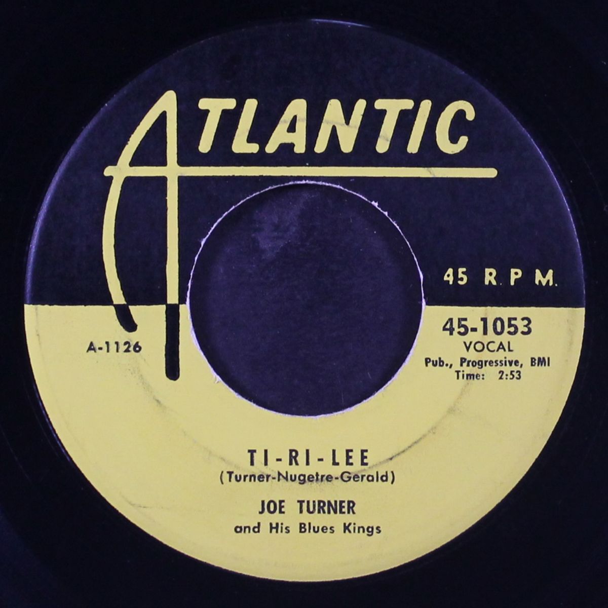 flip flop and fly / ti-ri-lee by JOE TURNER