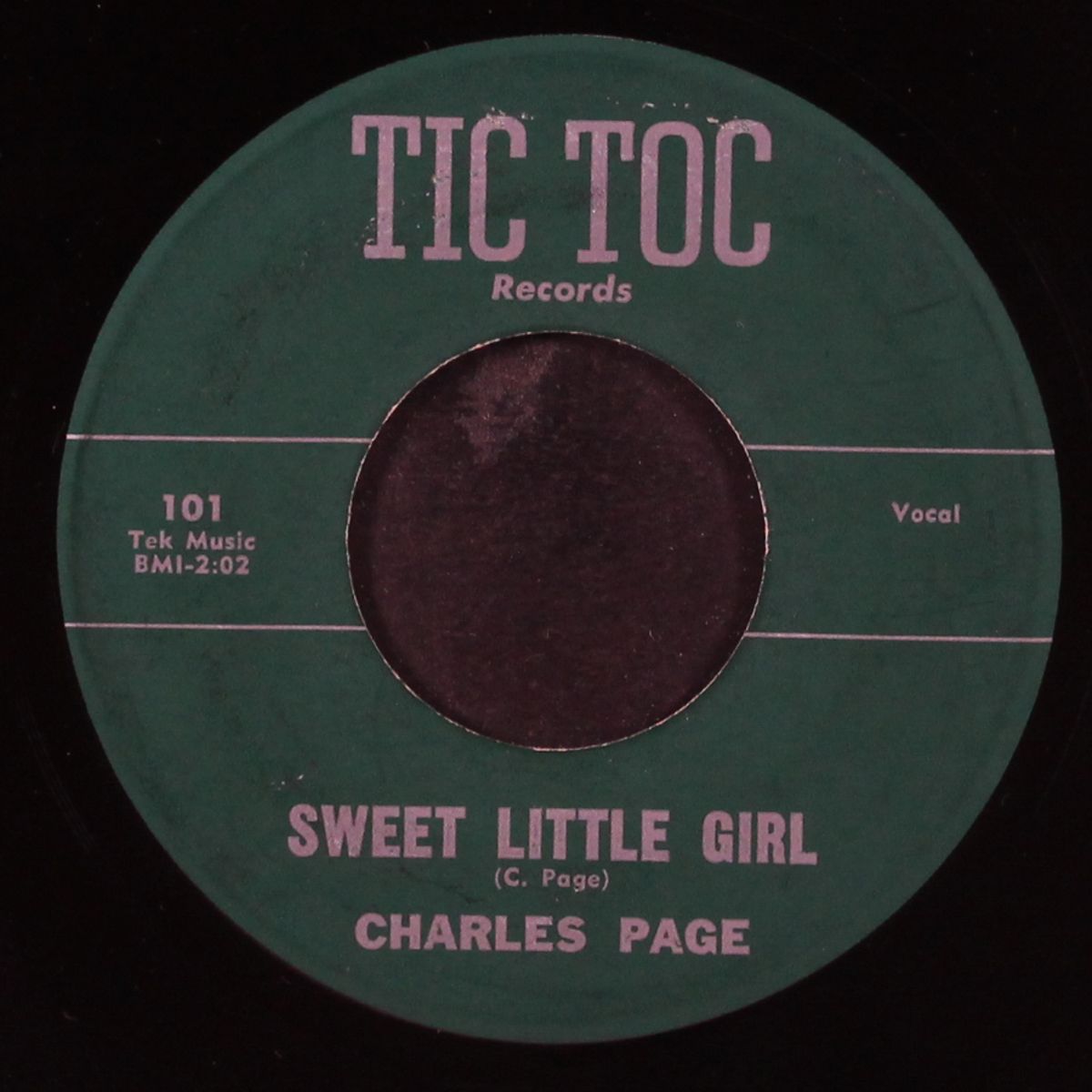 sweet little girl / love is not a gamble by CHARLES PAGE