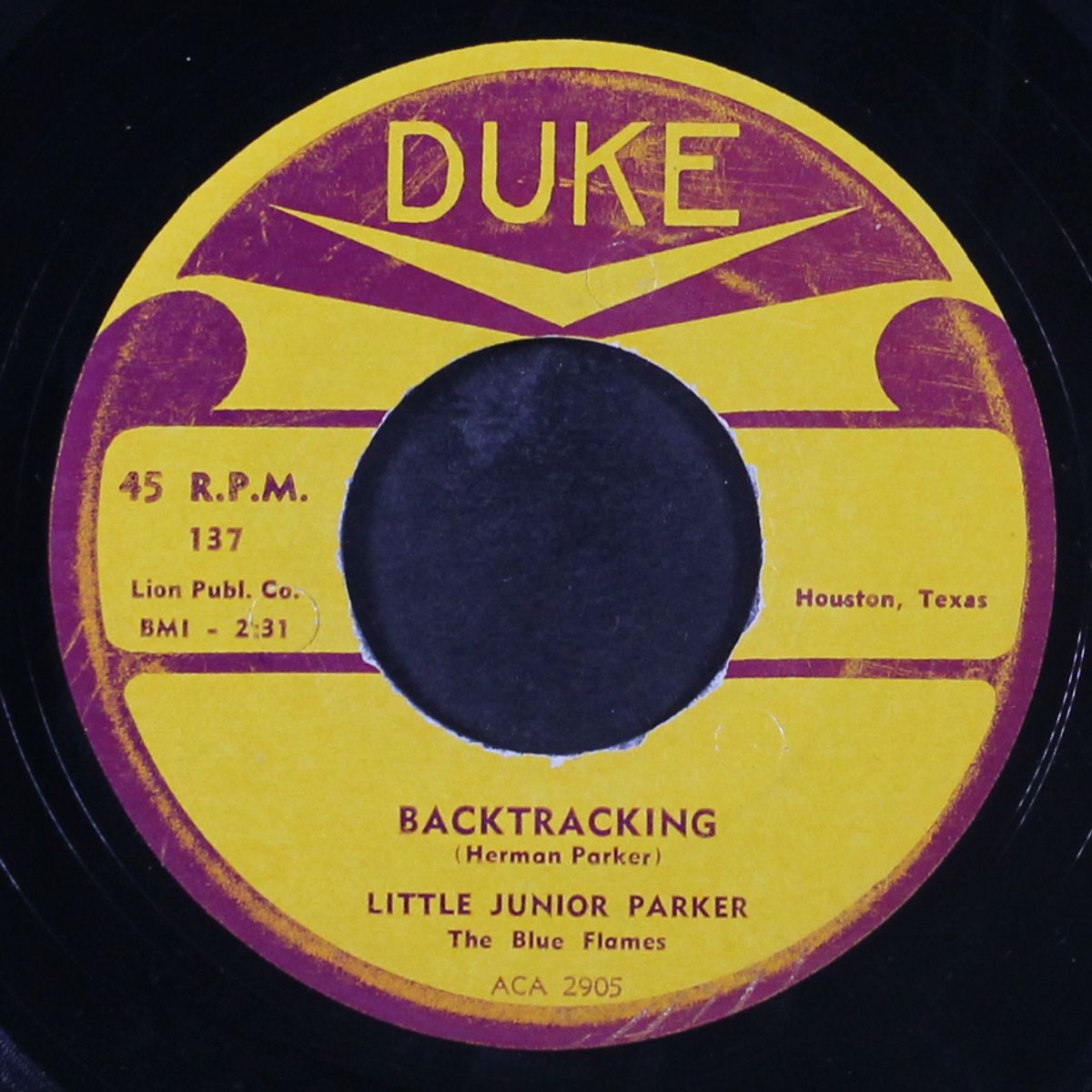 i wanna ramble / backtracking by LITTLE JUNIOR PARKER