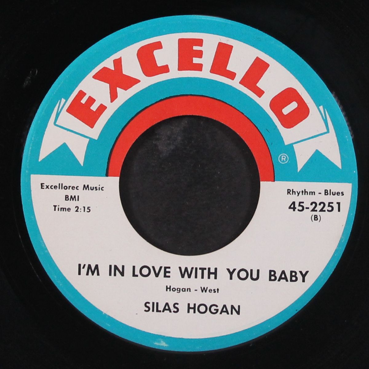 dark clouds rollin' / i'm in love with you baby by SILAS HOGAN