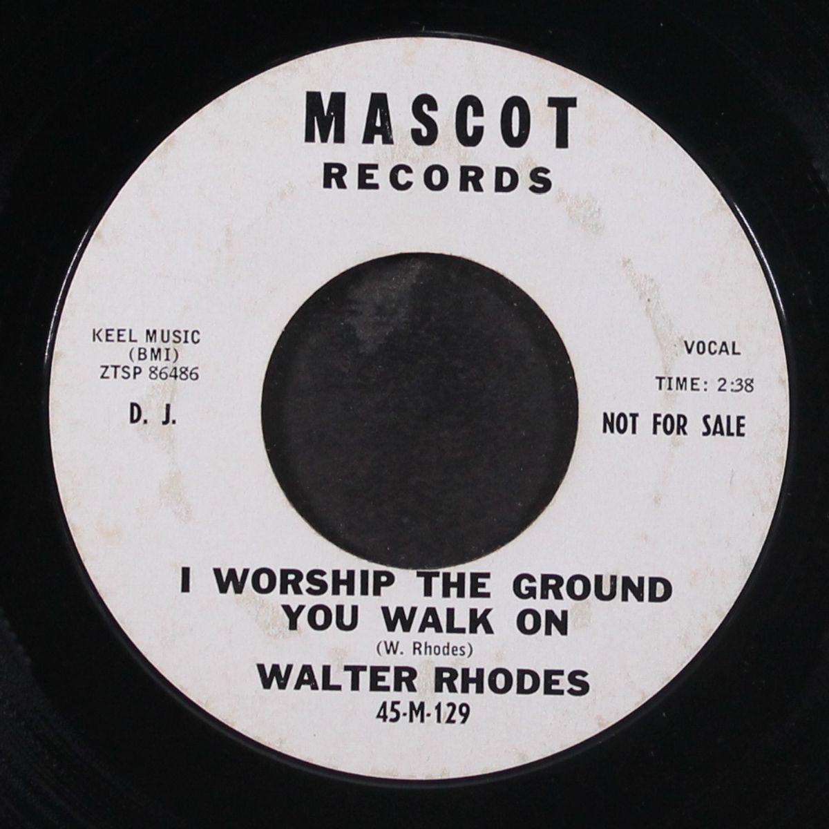 uncle sam / i worship the ground you walk on by WALTER RHODES