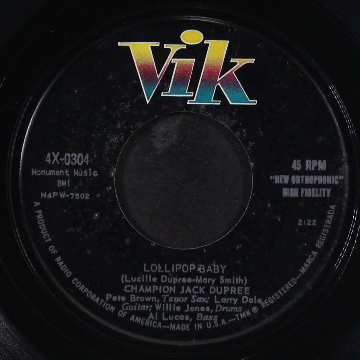 shake baby shake by CHAMPION JACK DUPREE