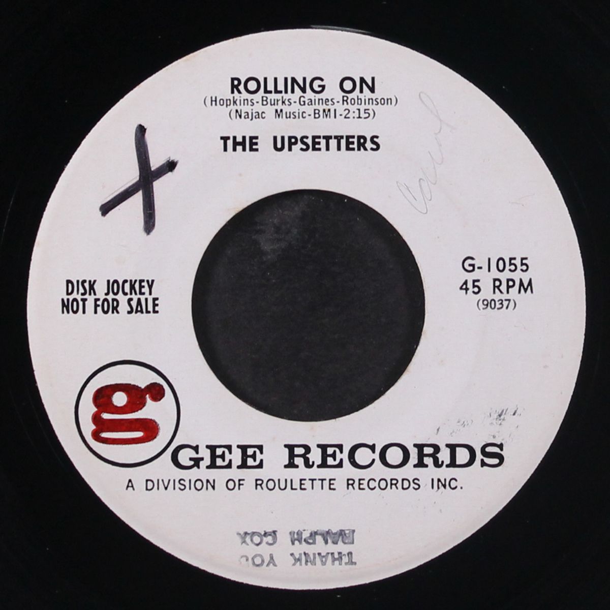 rolling on / blues by UPSETTERS