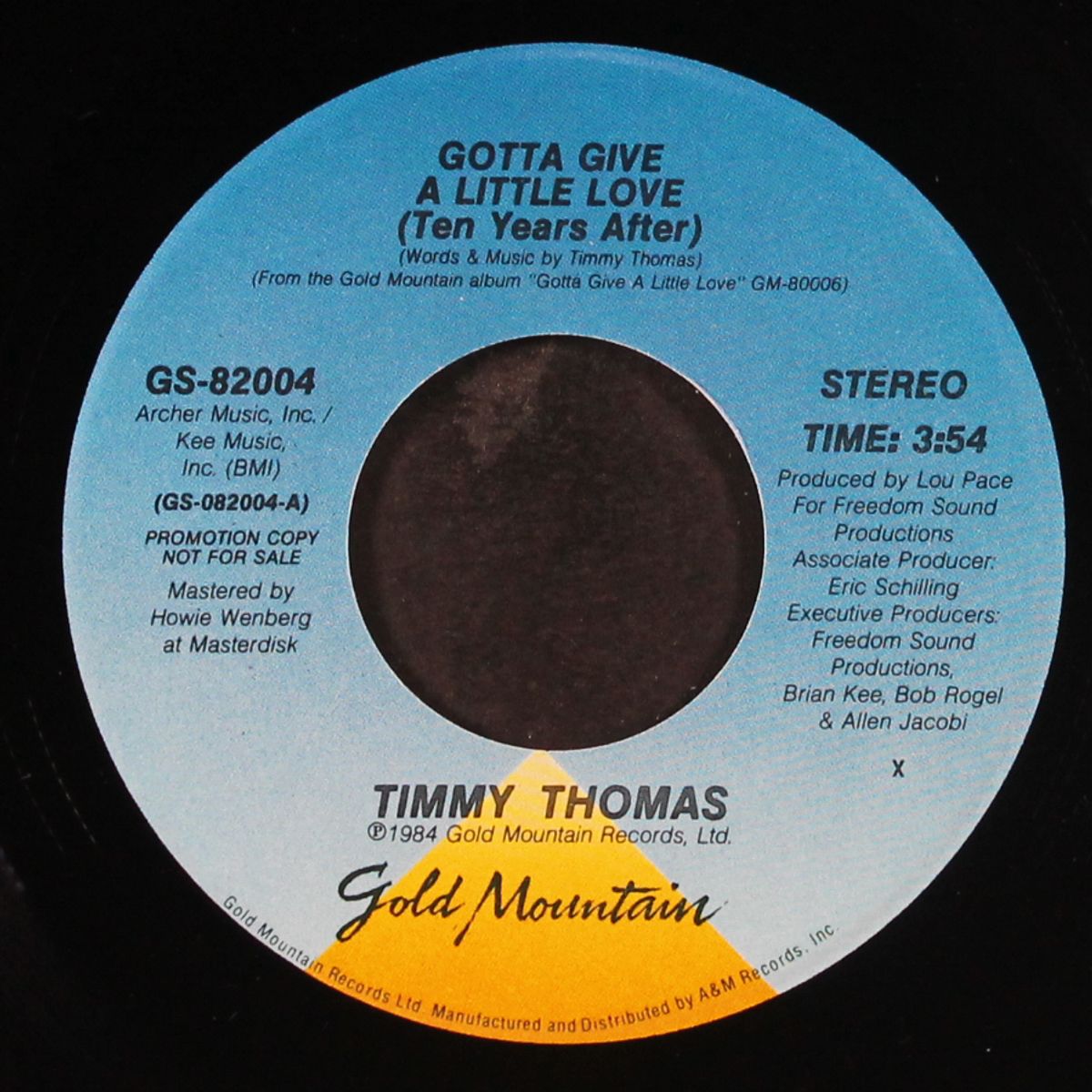 gotta give a little love (ten years after) / same by TIMMY THOMAS