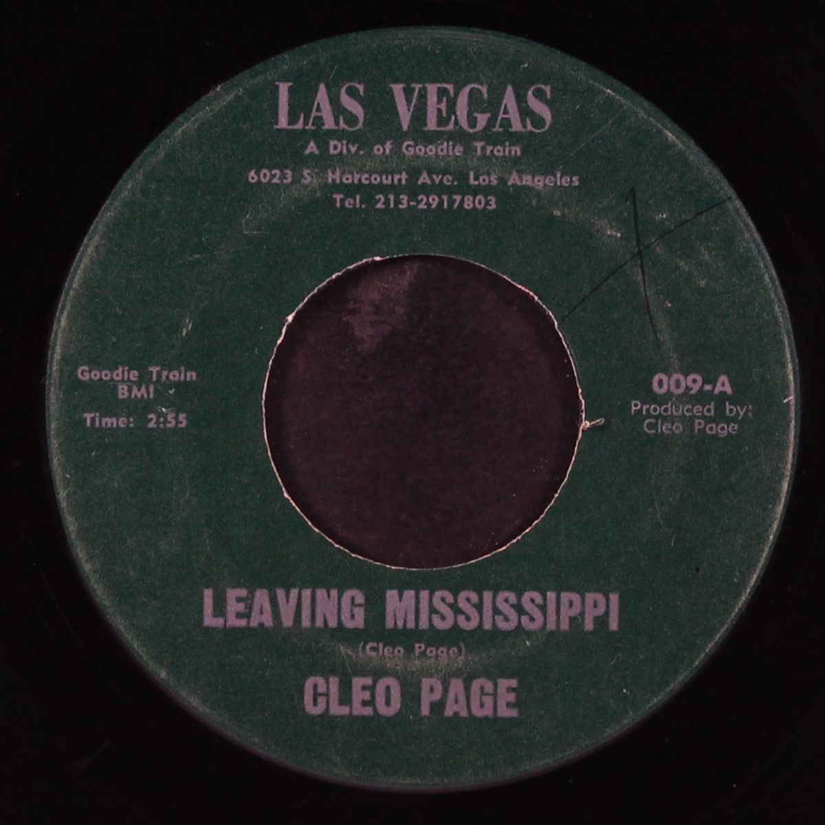 you know you wrong / leaving mississippi by CLEO PAGE