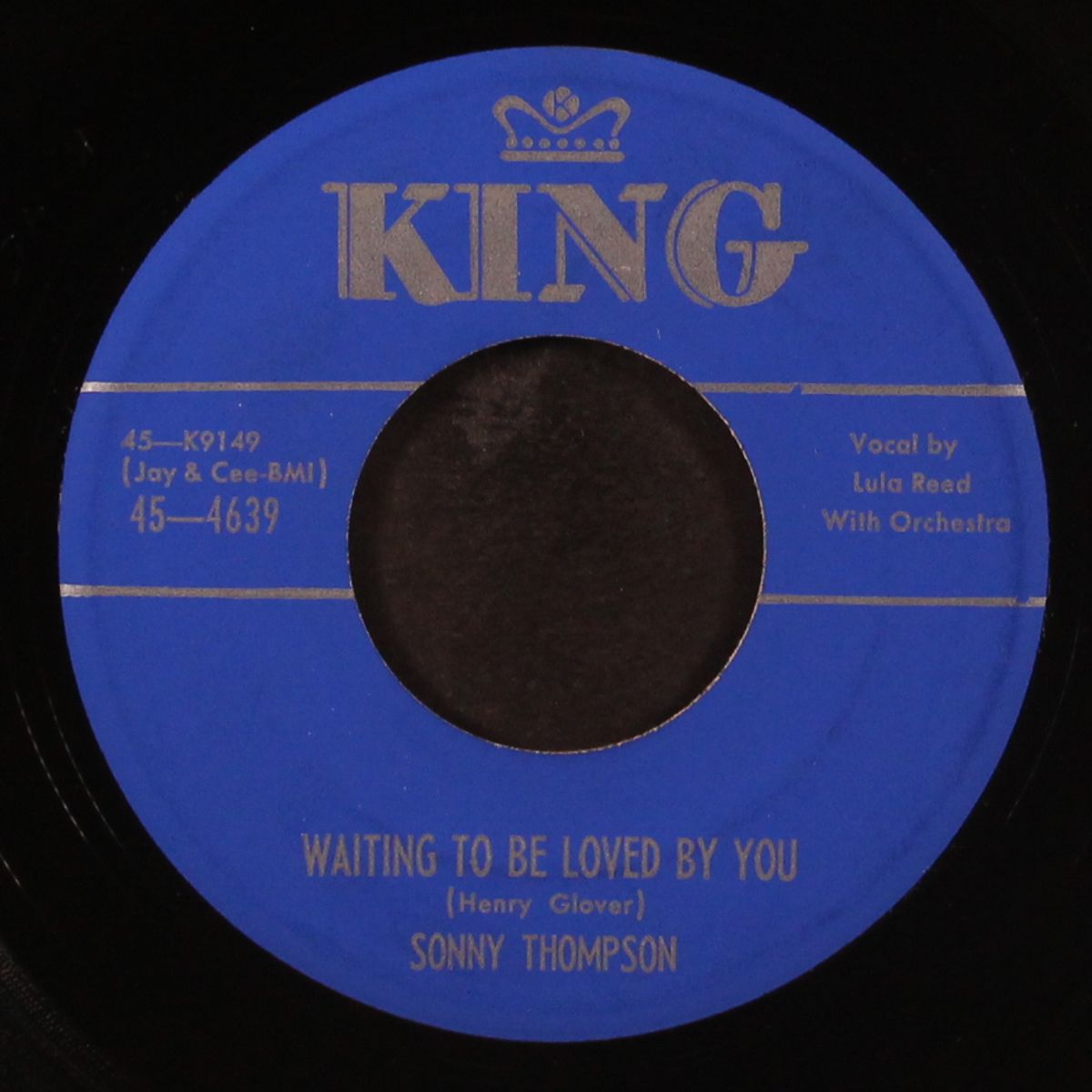 waiting to be loved by you / low flame by SONNY THOMPSON & LULA REED