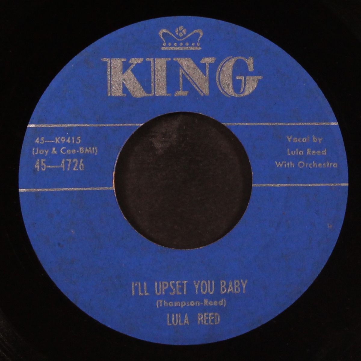 wonderful love / i'll upset you baby by LULA REED