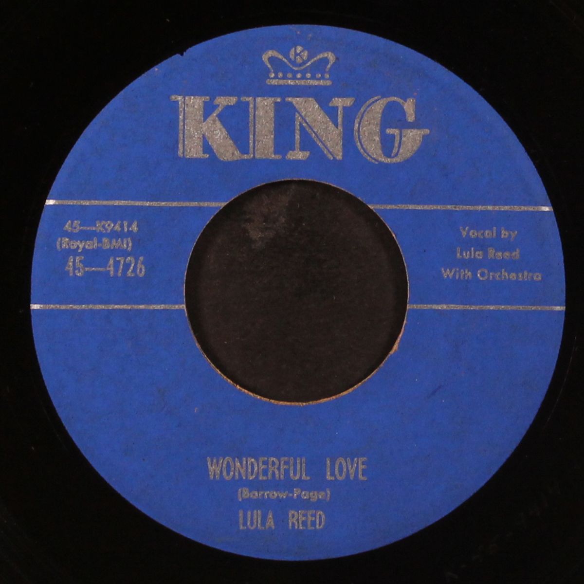 wonderful love / i'll upset you baby by LULA REED