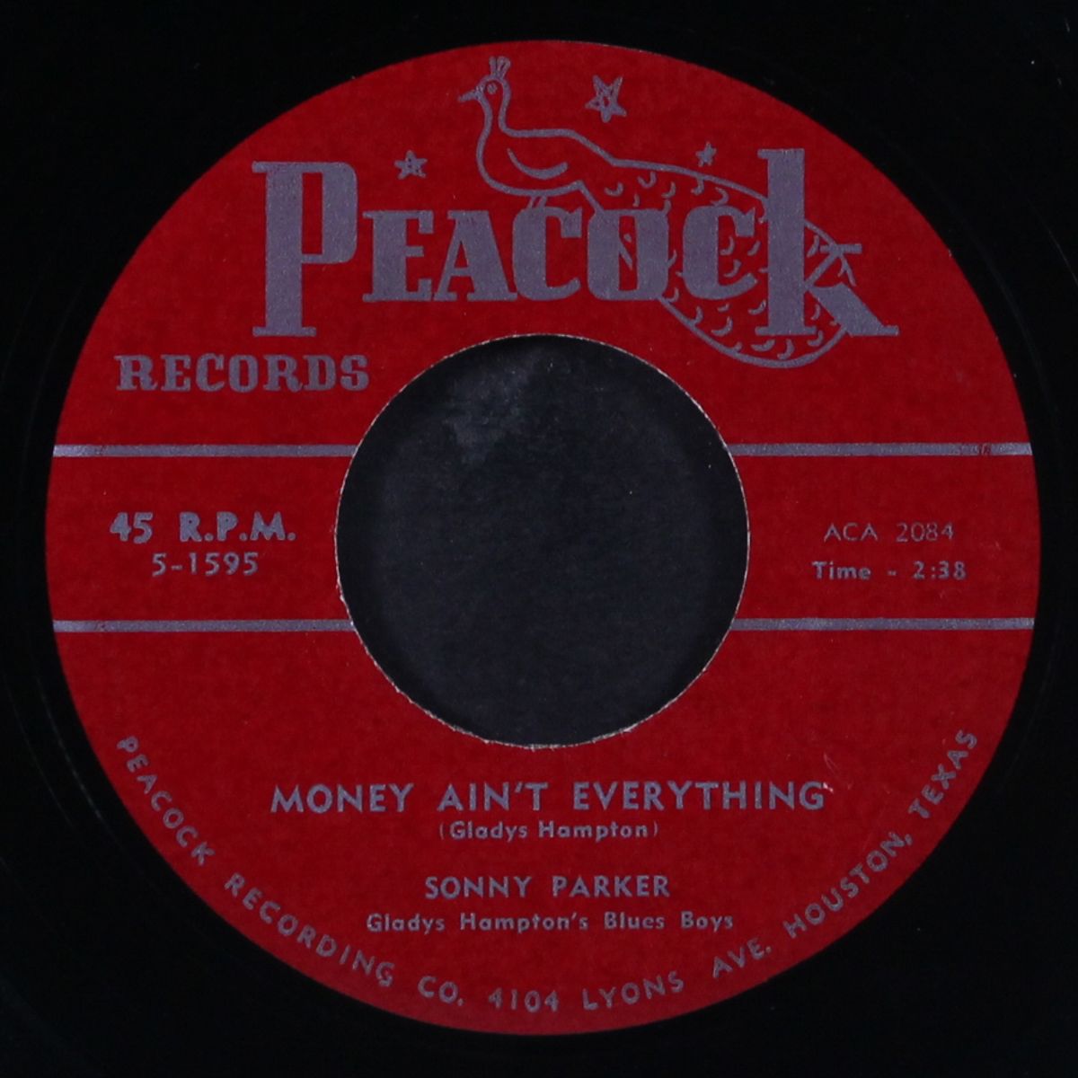 worried life blues / money ain't everything by SONNY PARKER