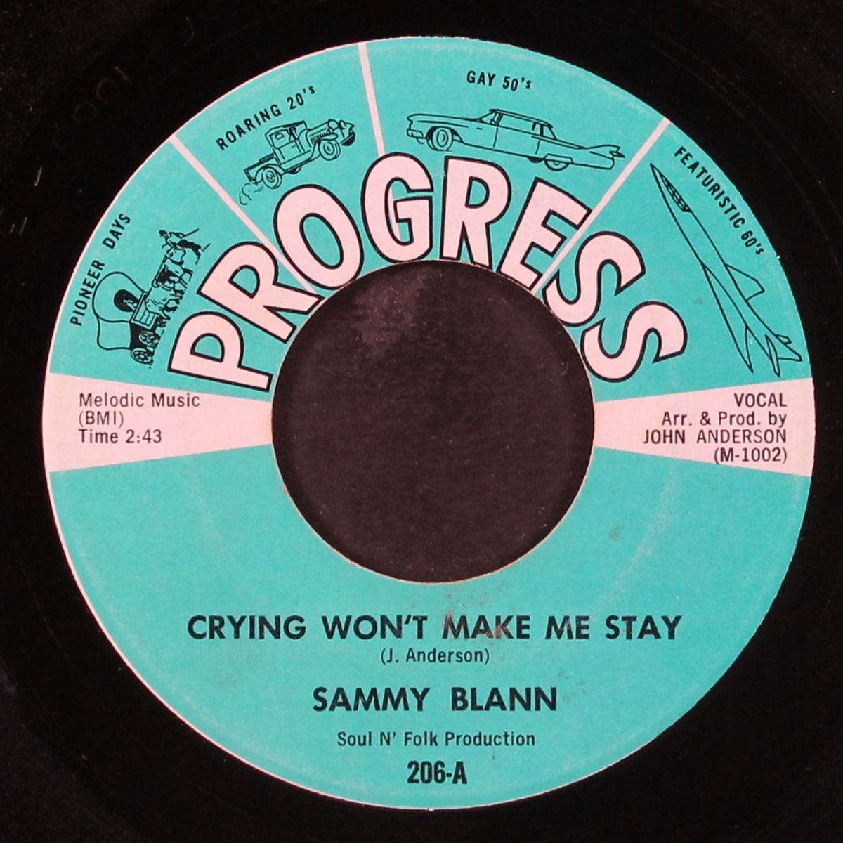 crying won't make me stay / lovies love groove by SAMMY BLANN