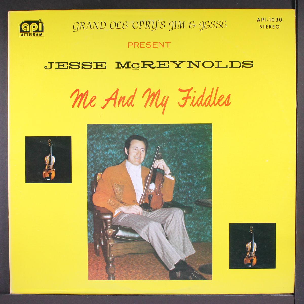 me and my fiddles by JESSE MCREYNOLDS