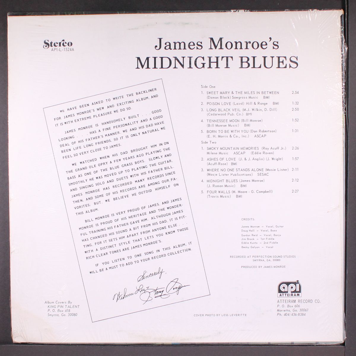 midnight blues by JAMES MONROE