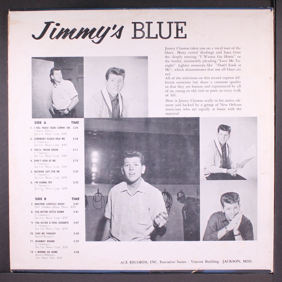 jimmy's blue by JIMMY CLANTON
