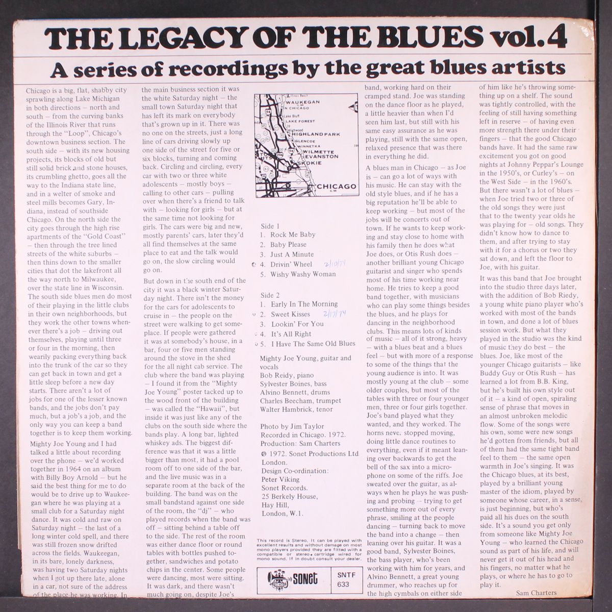 legacy of the blues, vol. 4 by MIGHTY JOE YOUNG