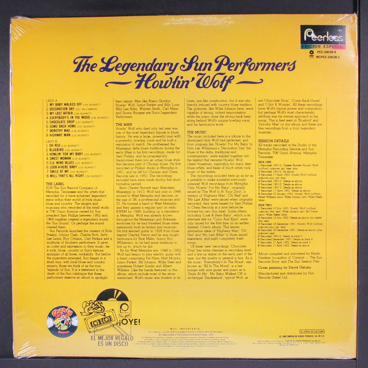 the legendary sun performers by HOWLIN' WOLF
