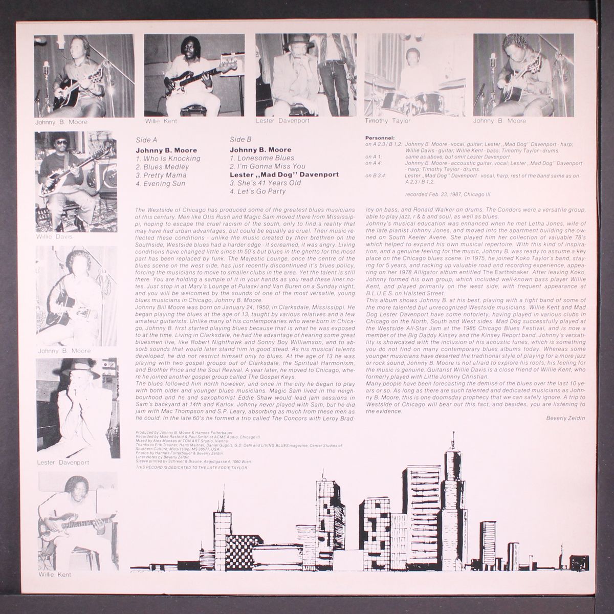 chicago blues session, vol. 5 by JOHNNY B. MOORE