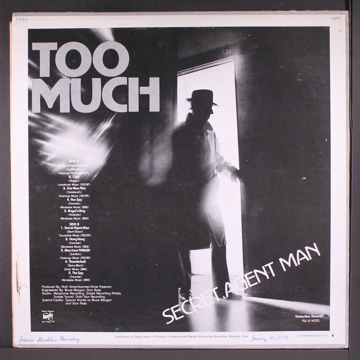 secret agent man by TOO MUCH