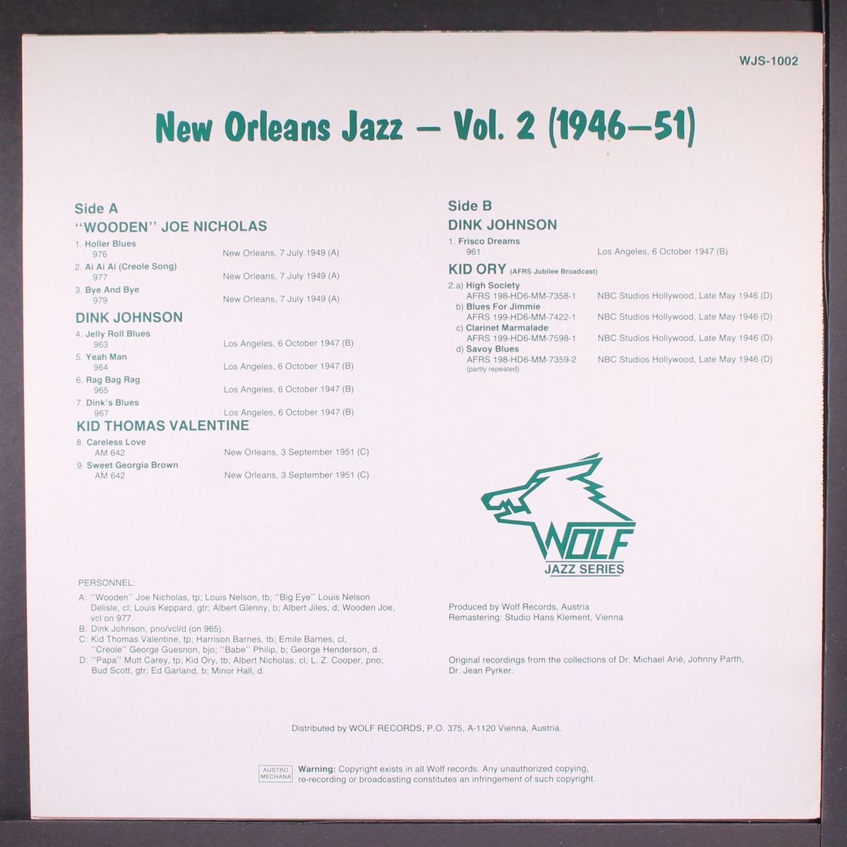 new orleans jazz, vol. 2 by VARIOUS