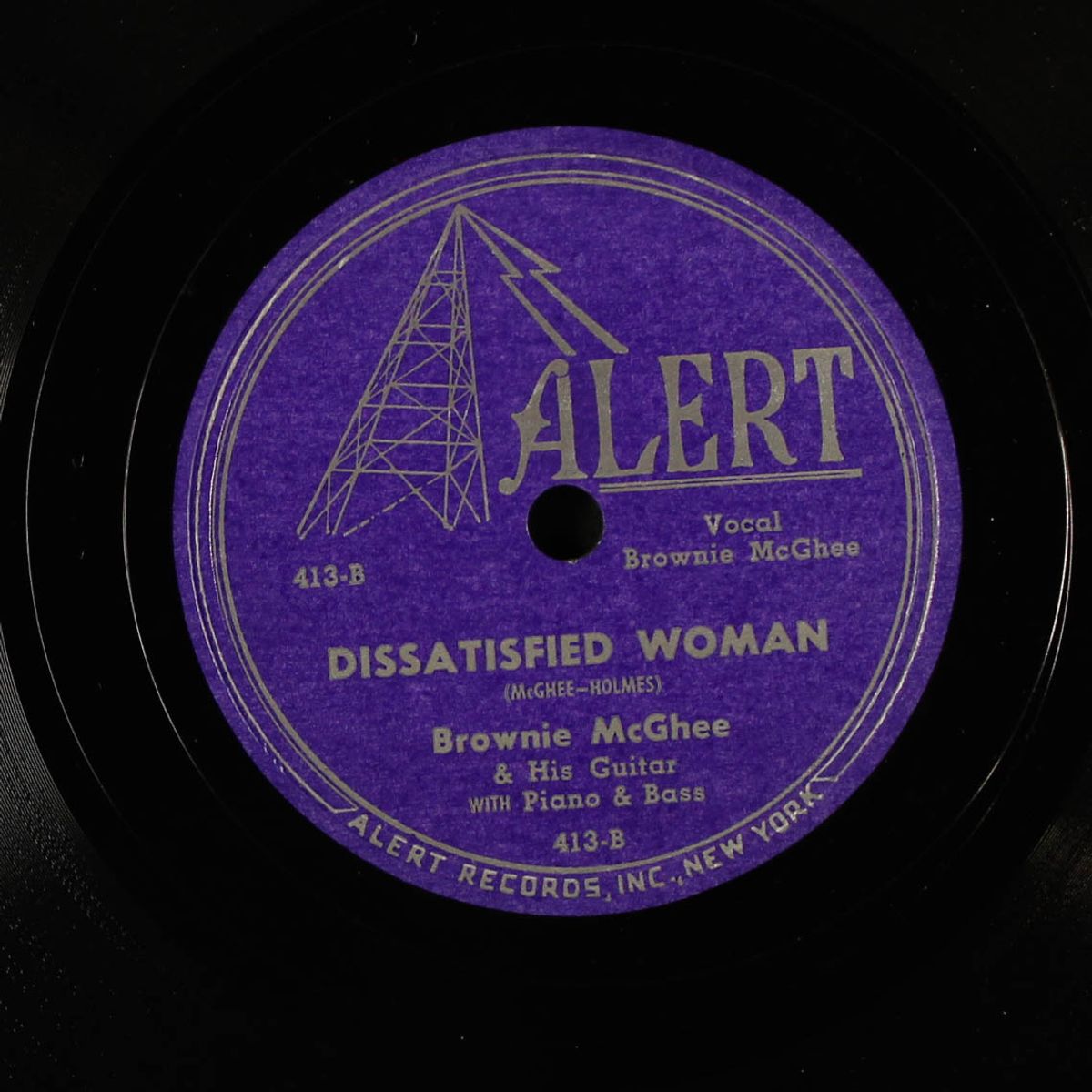 baseball boogie / dissatisfied woman by BROWNIE MCGHEE