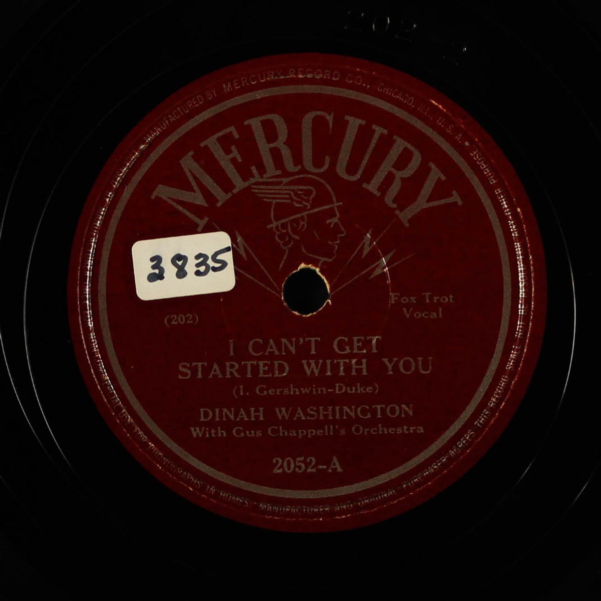 i can't get started with you / joy juice by DINAH WASHINGTON
