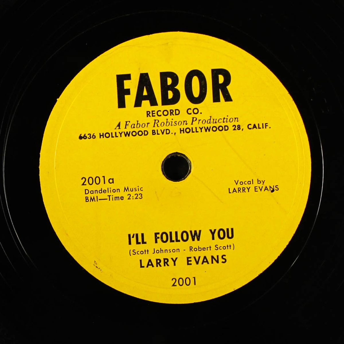 patricia / i'll follow you by LARRY EVANS