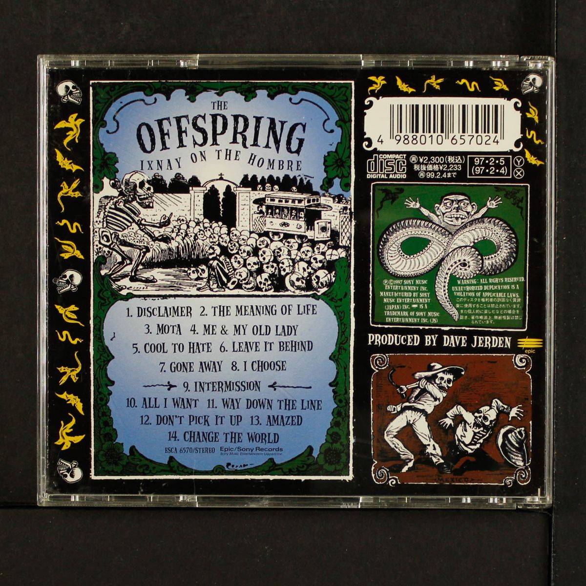 ixnay on the hombre by OFFSPRING