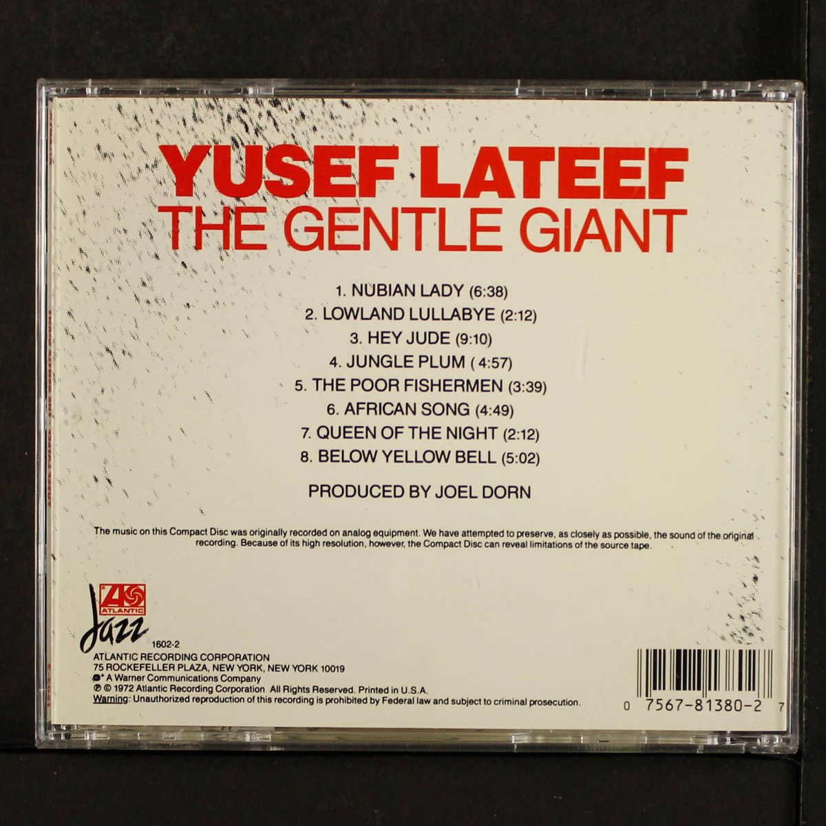 the gentle giant by YUSEF LATEEF