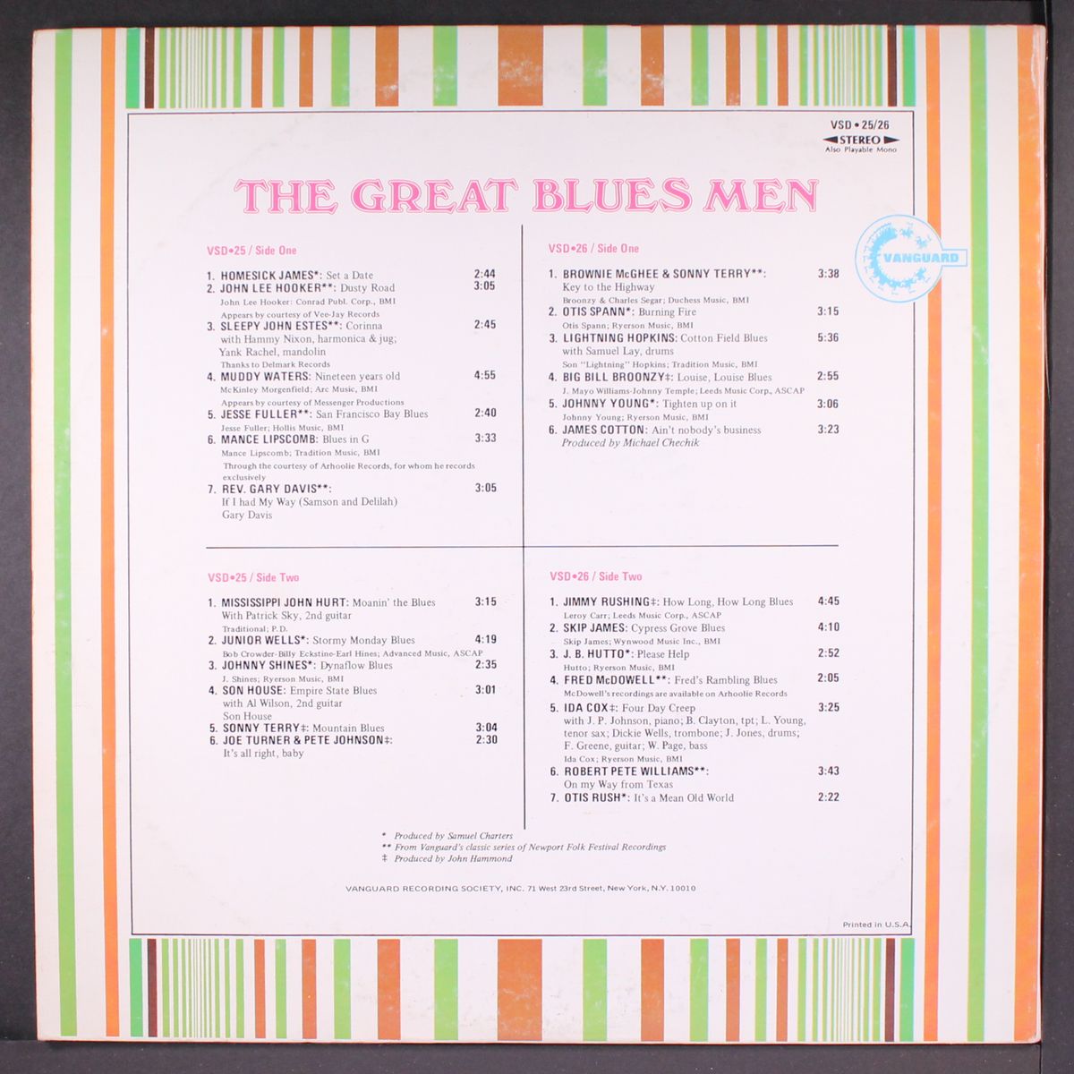 the great blues men by VARIOUS