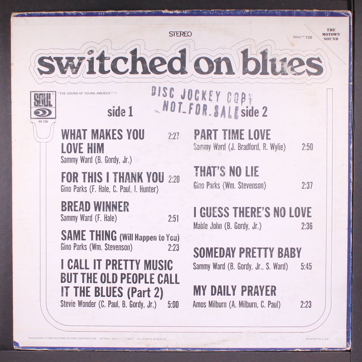 switched on blues by VARIOUS