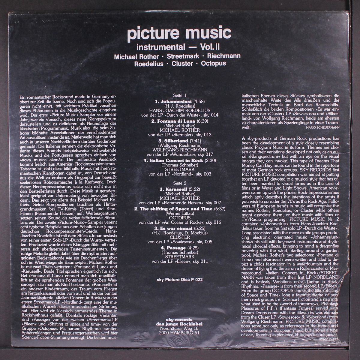 picture music: instrumental, vol. 2 by VARIOUS