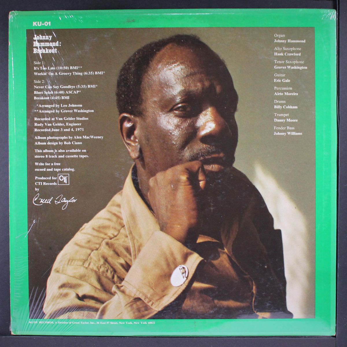 breakout by JOHNNY HAMMOND