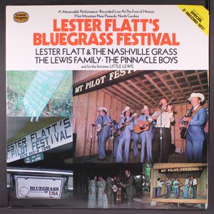 LESTER FLATT, LEWIS FAMILY, PINNACLE BOYS