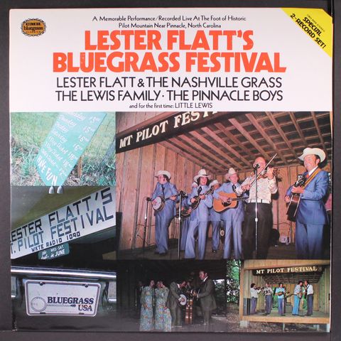 LESTER FLATT, LEWIS FAMILY, PINNACLE BOYS