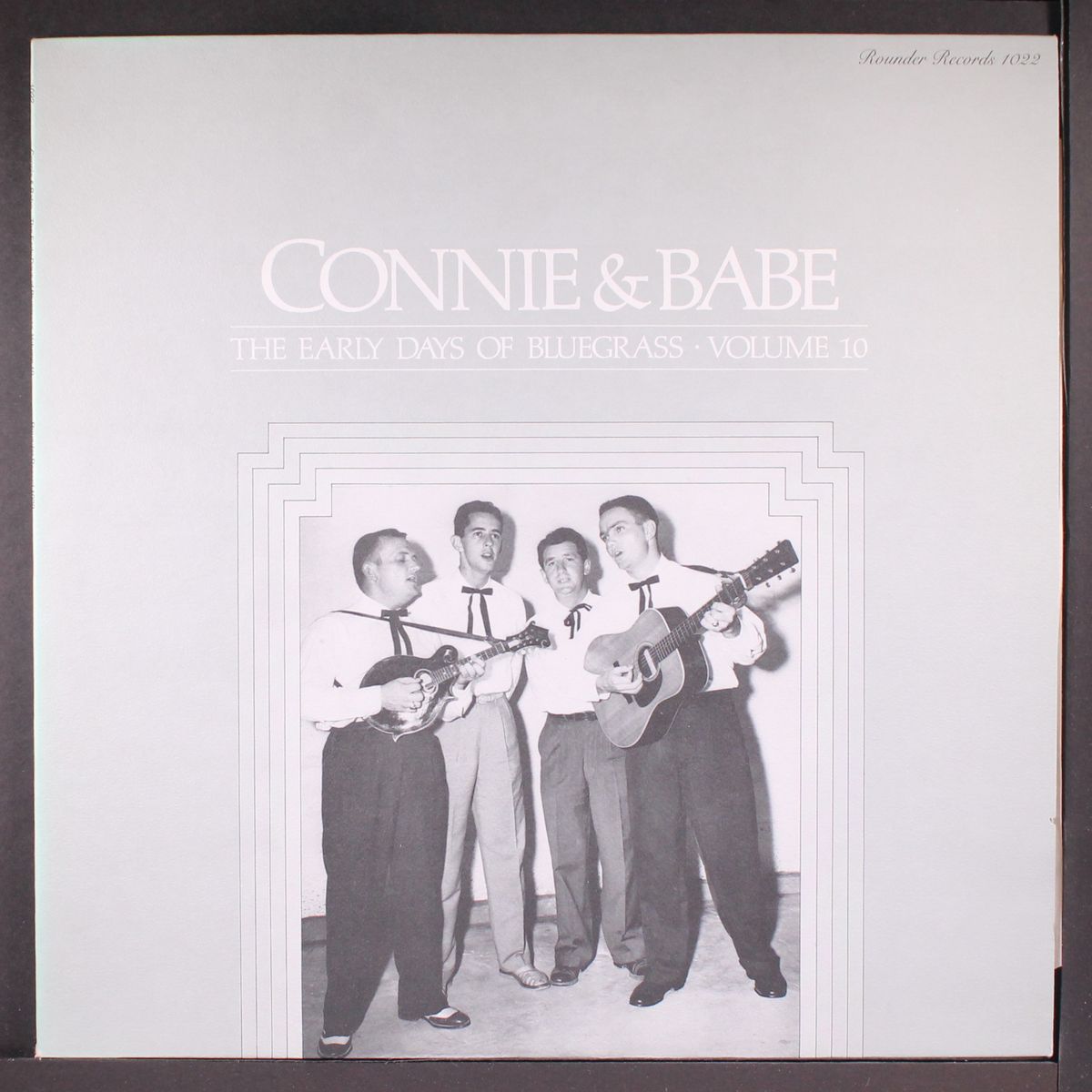 the early days of bluegrass, vol. 10 by CONNIE & BABE
